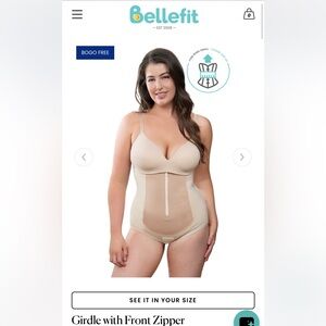 Bellefit postpartum girdle M- never worn